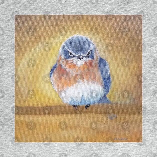 Eastern Bluebird painting by EmilyBickell